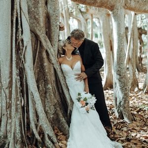 Ivory bridal gown